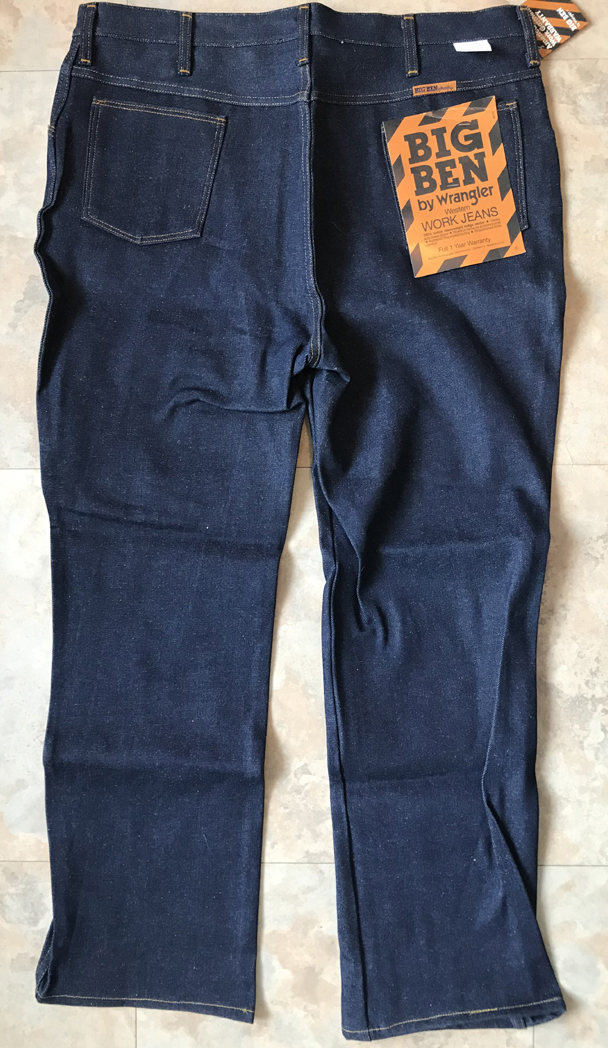 1982-1986 BIG BEN™ by Wrangler® Рабочие штаны из денима