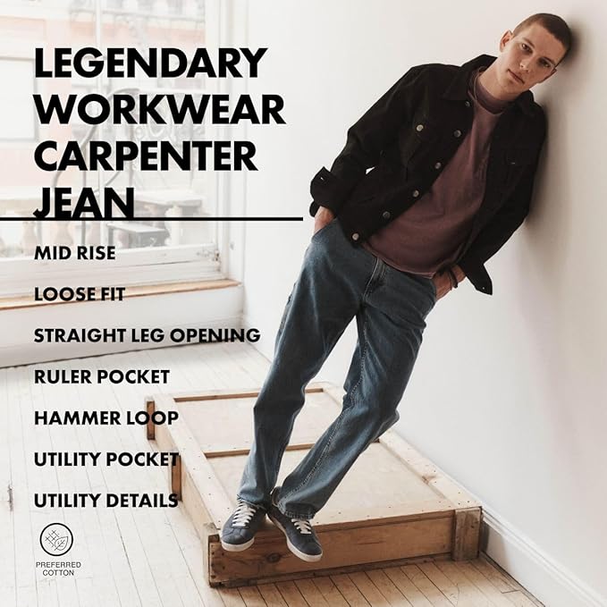 Lee Lee LEGENDARY WORKWEAR LOOSE FIT CARPENTER JEAN