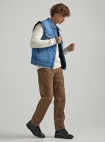 Lee RELAXED SHERPA LINED RIDER VEST