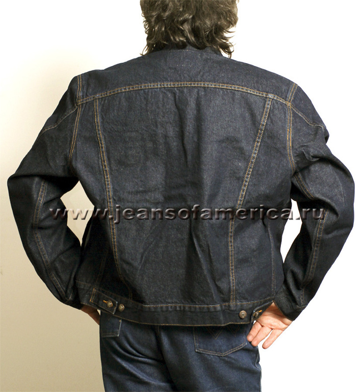 Montana 12062 Original Denim Jacket [Rinsed ()]