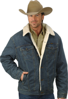 Wrangler Sherpa Lined REGULAR Denim Jacket